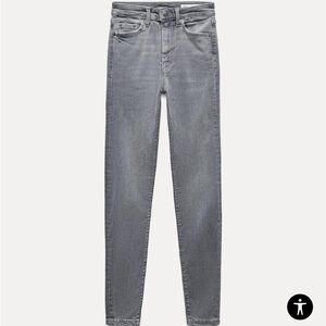 ZARA High Waist Skinny Jeans